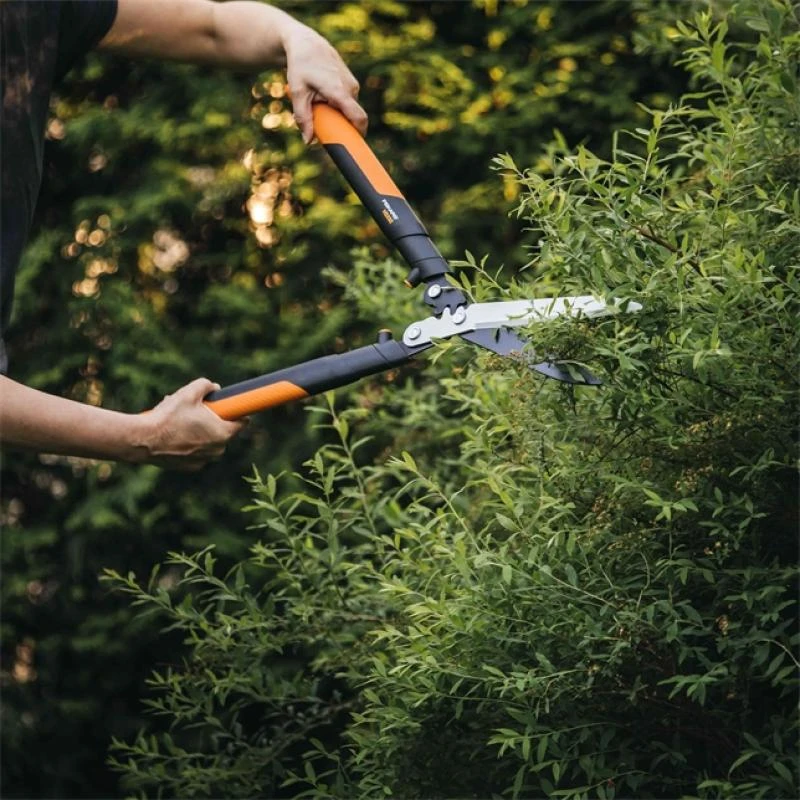 Fiskars PowerGear X gyvatvorių žirklės, metalinis reduktorius, HSX92