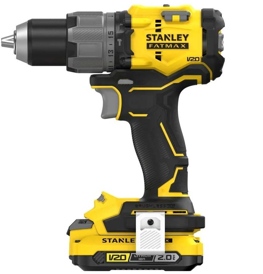 Smūginis suktuvas-gręžtuvas Stanley Fatmax SFMCD726D2K-QW; 18 V; 2x2,0 Ah akum.