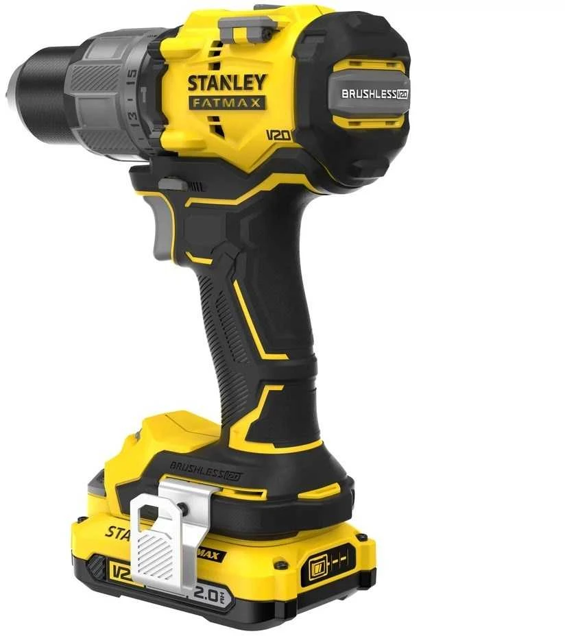 Smūginis suktuvas-gręžtuvas Stanley Fatmax SFMCD726D2K-QW; 18 V; 2x2,0 Ah akum.