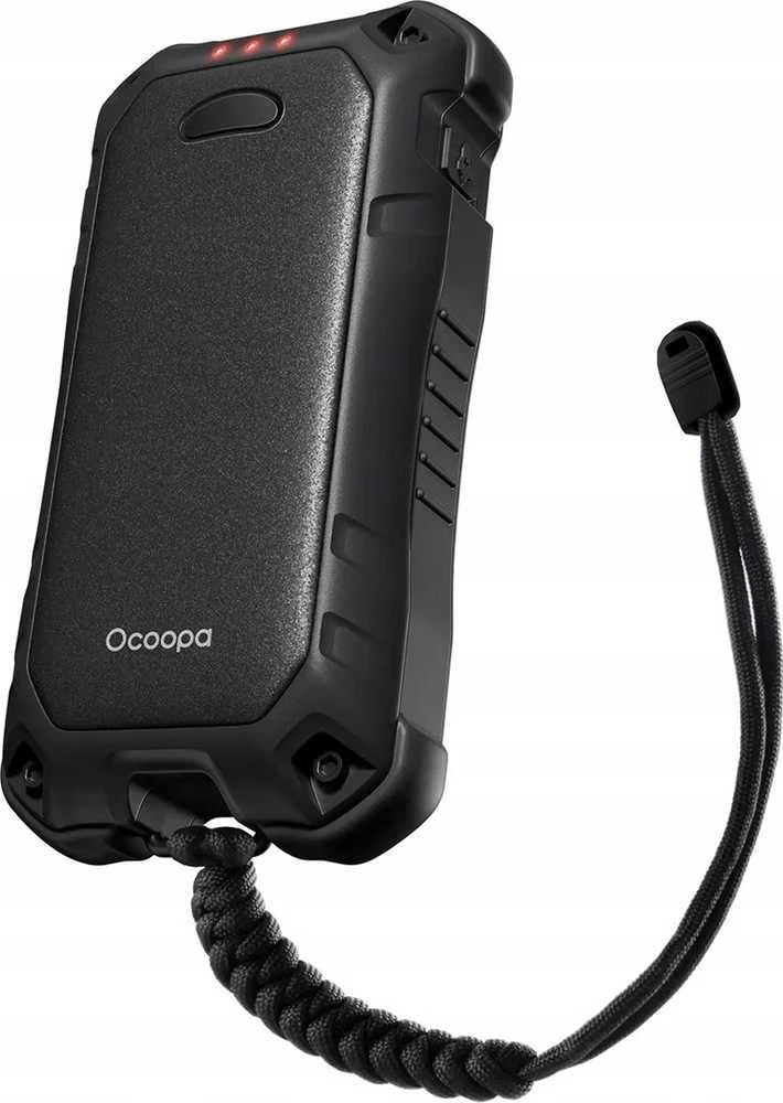 Ocoopa UT4 Extreme 2x5000 mAh rankų šildytuvas su powerbank funkcija, USB-C, juodas