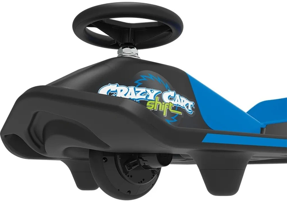 Razor Crazy Cart Shift elektrinis drifto kartingas, Mėlynas, 12V