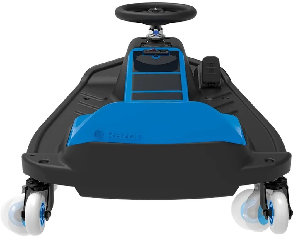 Razor Crazy Cart Shift elektrinis drifto kartingas, Mėlynas, 12V