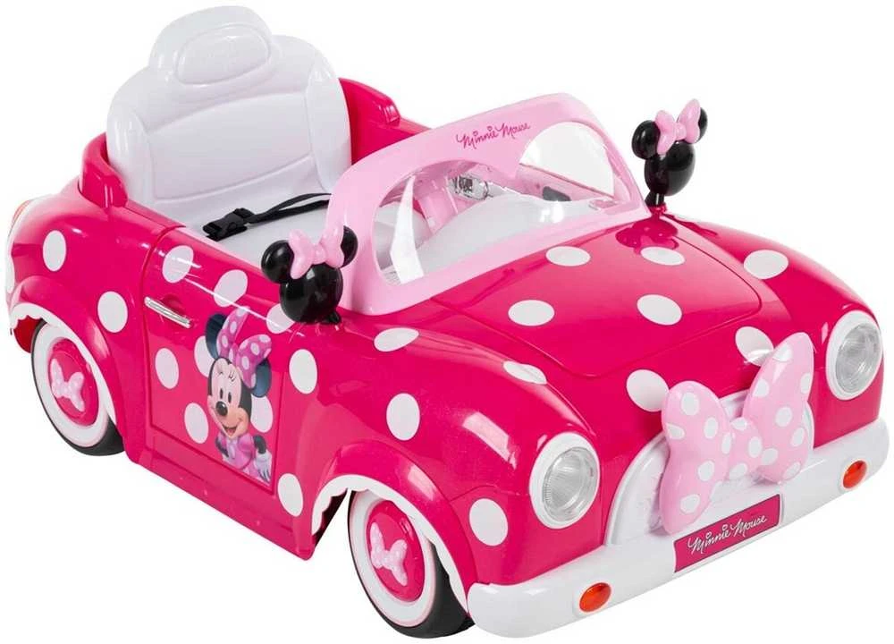 Vaikiškas elektrinis važiuojamasis žaisliukas Minnie Mouse 6V Huffy 17315W