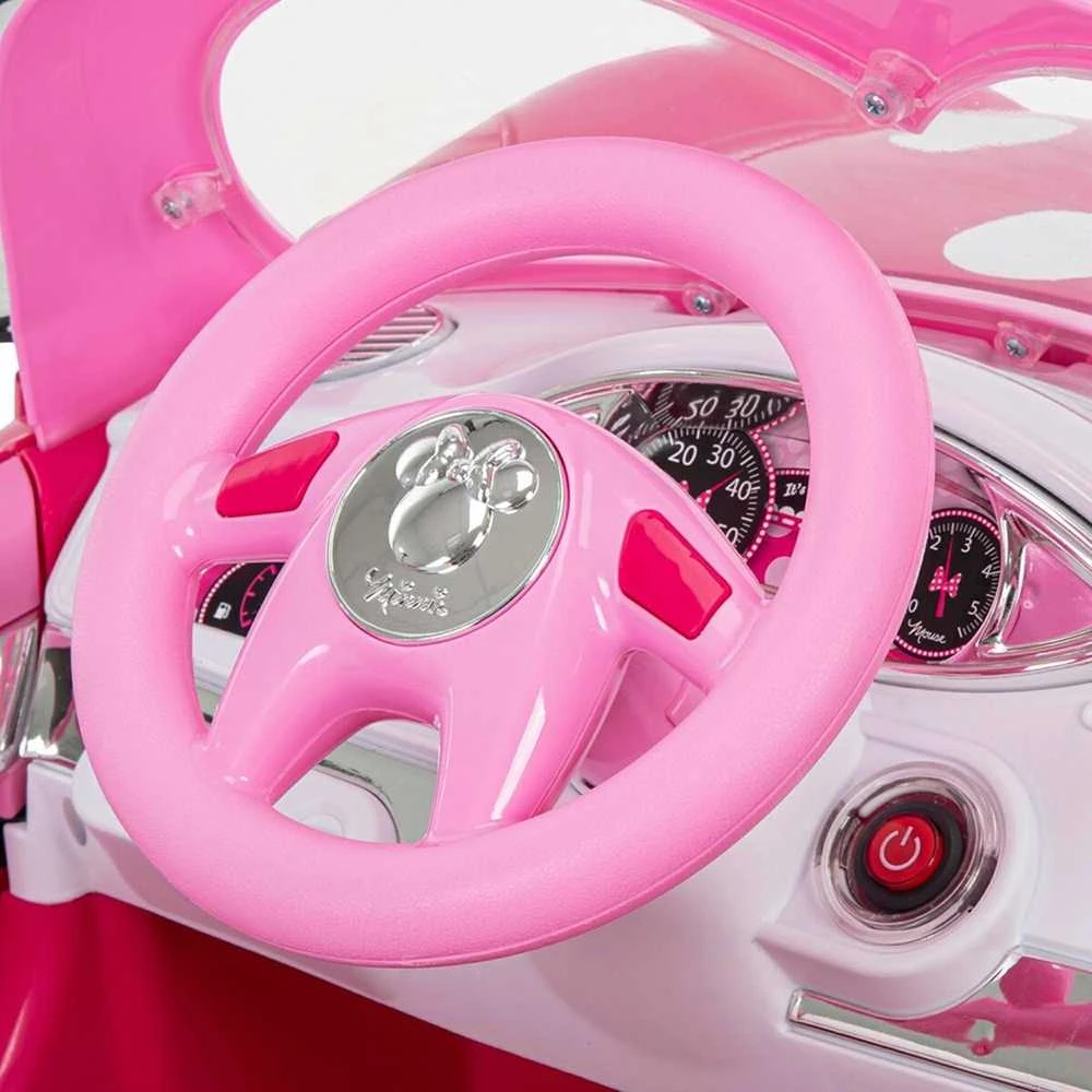 Vaikiškas elektrinis važiuojamasis žaisliukas Minnie Mouse 6V Huffy 17315W