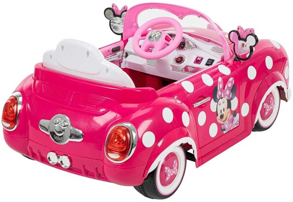 Vaikiškas elektrinis važiuojamasis žaisliukas Minnie Mouse 6V Huffy 17315W
