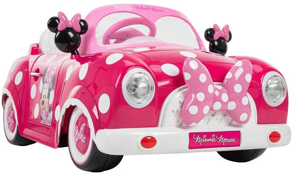 Vaikiškas elektrinis važiuojamasis žaisliukas Minnie Mouse 6V Huffy 17315W