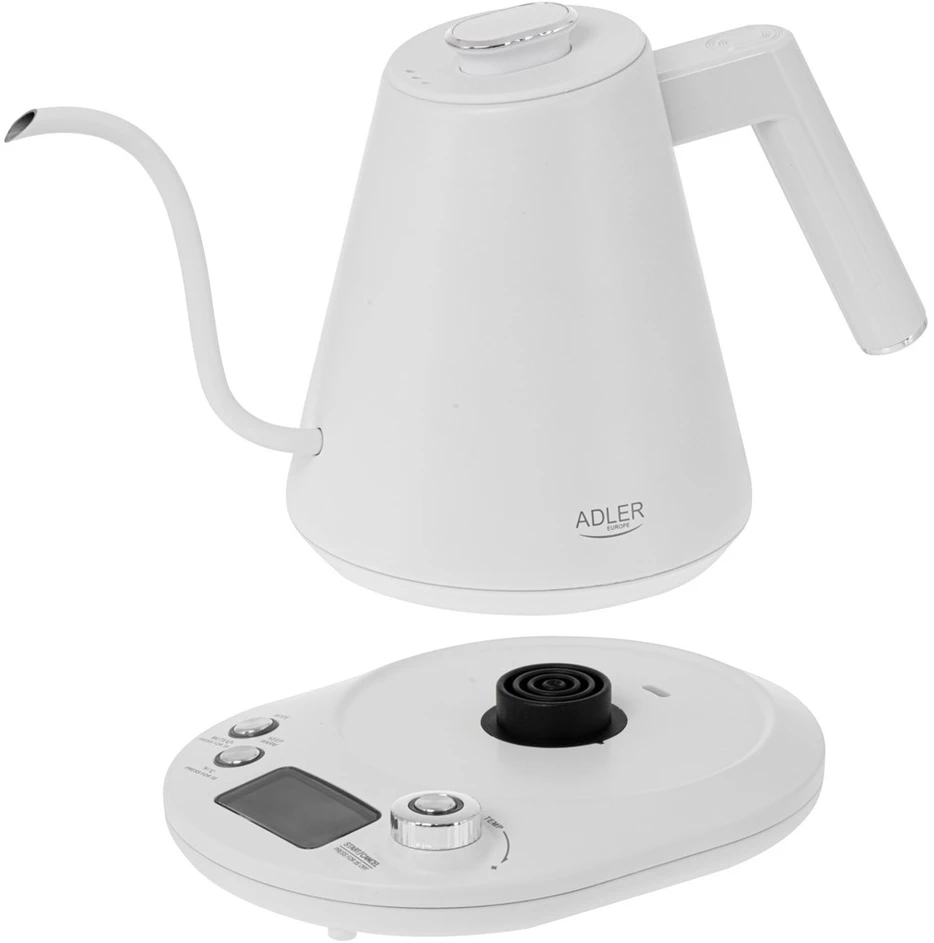 Elektrinis virdulys - Adler AD 1349W 1 l LED baltas