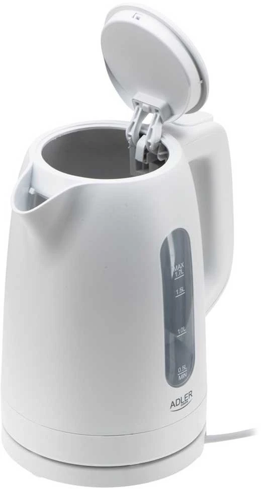 Adler Virdulys | AD 1379 W | Elektrinis | 2200 W | 1,7 L | Polipropilenas | 360° besisukantis pagrindas | Baltas
