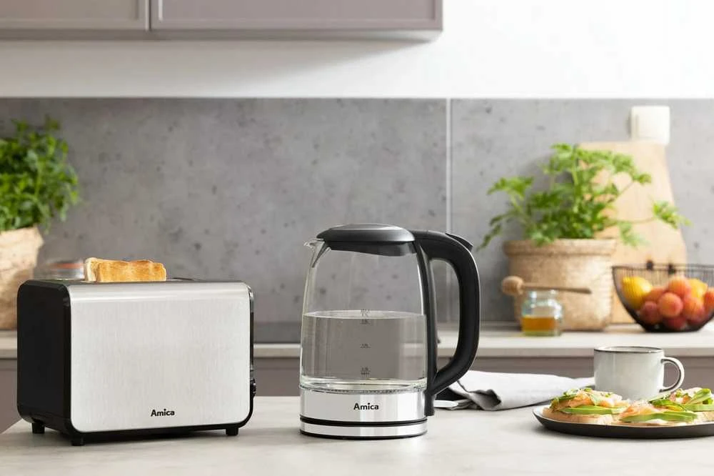 Virdulys Amica KD2050G sidabrinė