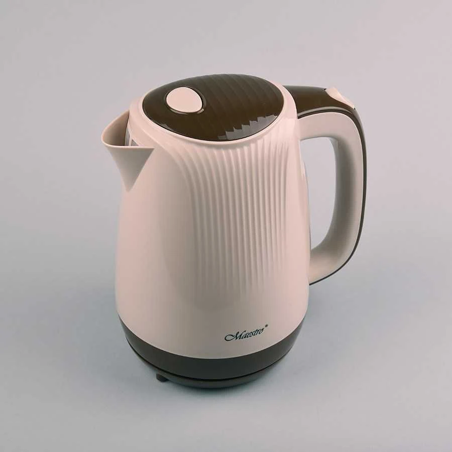 Feel-Maestro MR042 beige elektrinis virdulys 1,7 L rusvai gelsvas, Brown 2200 W