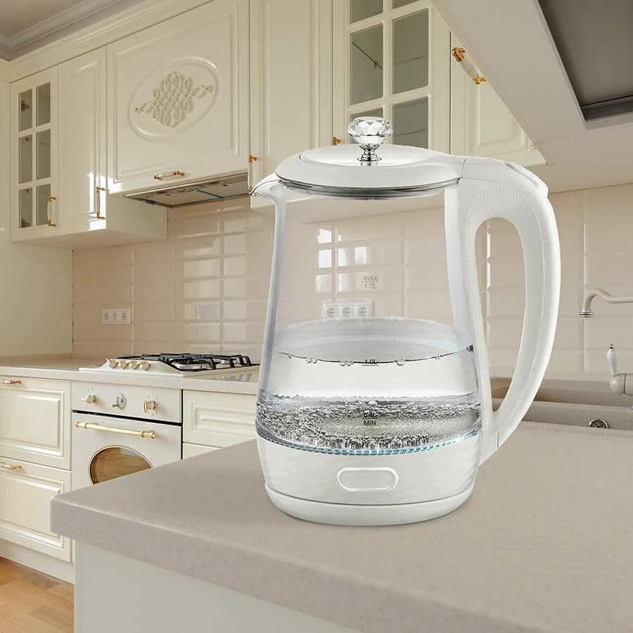 Maestro MR-052 Electric glass virdulys 1.7 L (MR-052-Baltas) Baltas