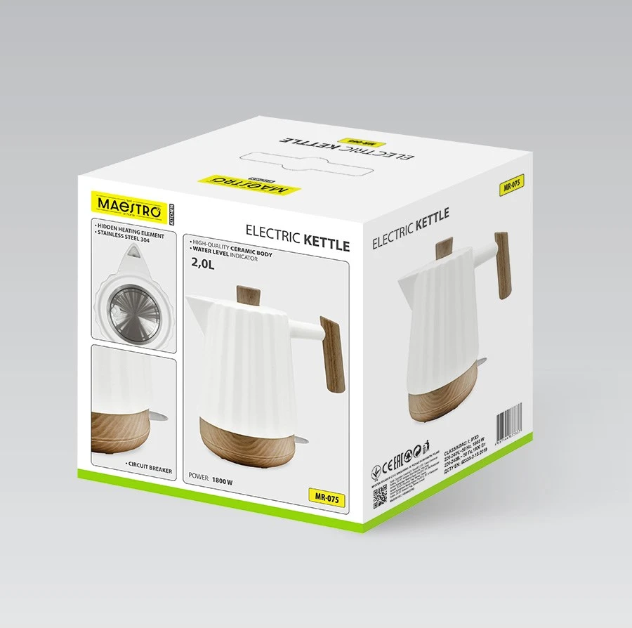 MAESTRO MR-075 ceramic electric virdulys
