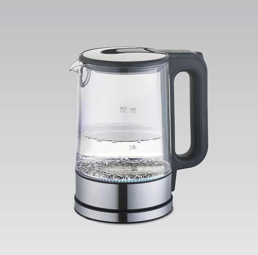 Maestro MR053 electric virdulys 1.7 L 2200 W Juodas, Transparent