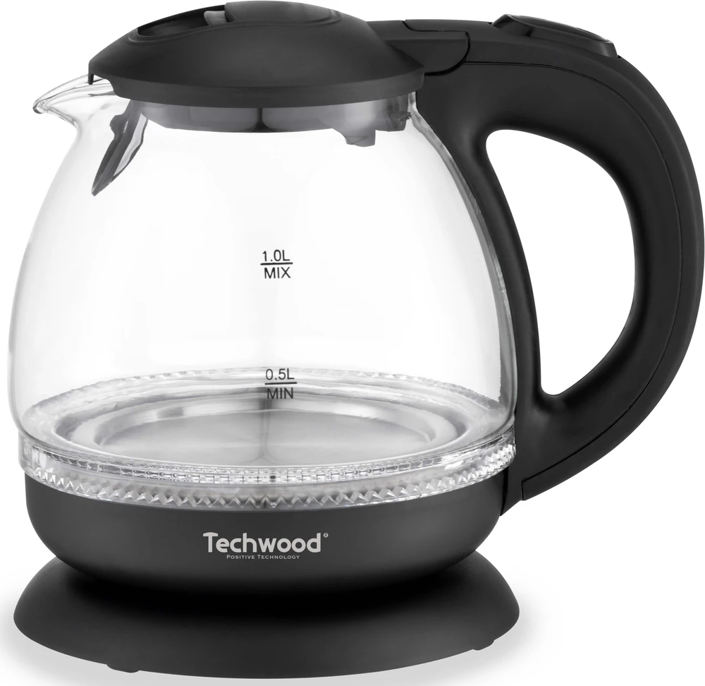 Virtuvinės svarstyklės Elektrinis virdulys - Techwood TB-1086V 1 L