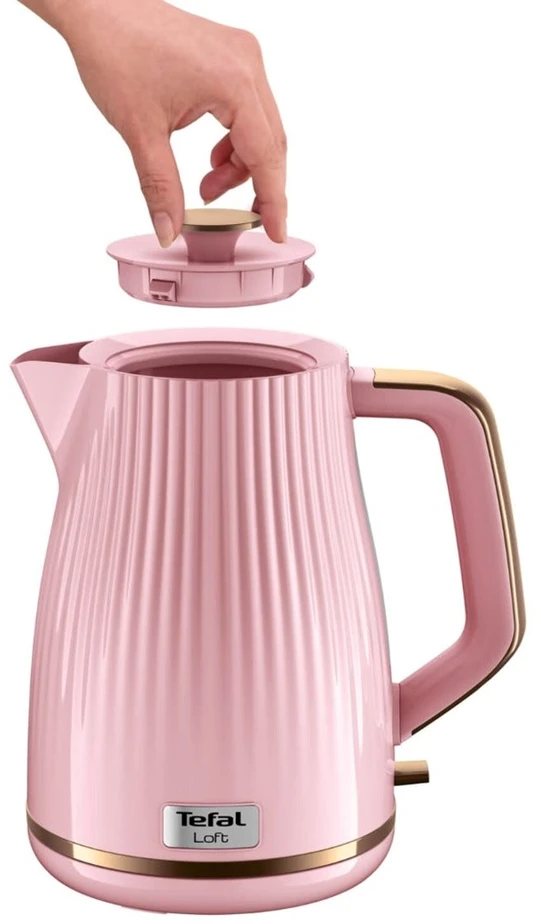 Tefal Loft KO2517E0 Elektrinis virdulys 1.7 l Rožinė