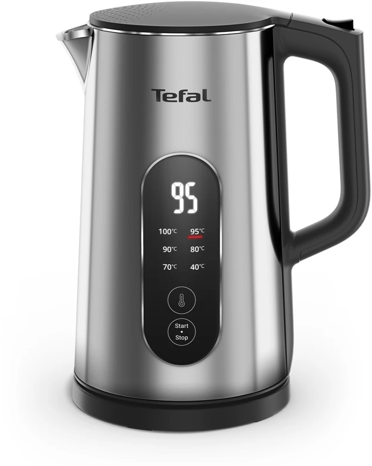 TEFAL Selection KI871DE0 | Virdulys | Electric | 1500 W | 1.7 L | Plastic | 360° rotational base | Nerūdijantis plienas