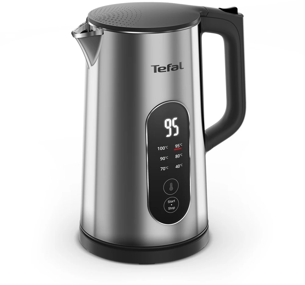 TEFAL Selection KI871DE0 | Virdulys | Electric | 1500 W | 1.7 L | Plastic | 360° rotational base | Nerūdijantis plienas