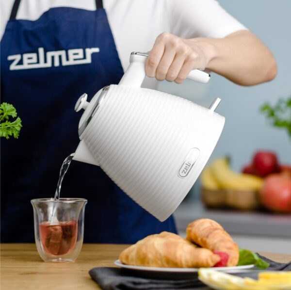 Elektrinis Virdulys - Zelmer ZCK7650 1.7L 2200W Baltas