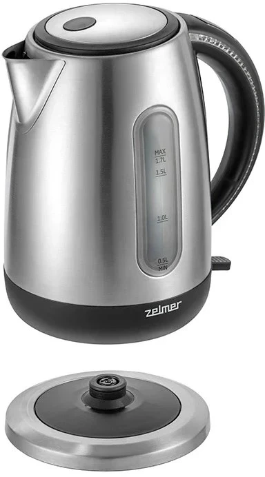 Elektrinis virdulys 1.7 L 2000 W ZCK7950 Zelmer juodas/inox