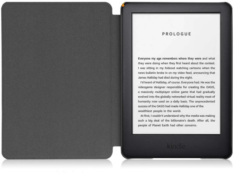 Elektroninės skaityklės dėklas - Tech-Protect SmartCase Kindle 11 2022 Juodas
