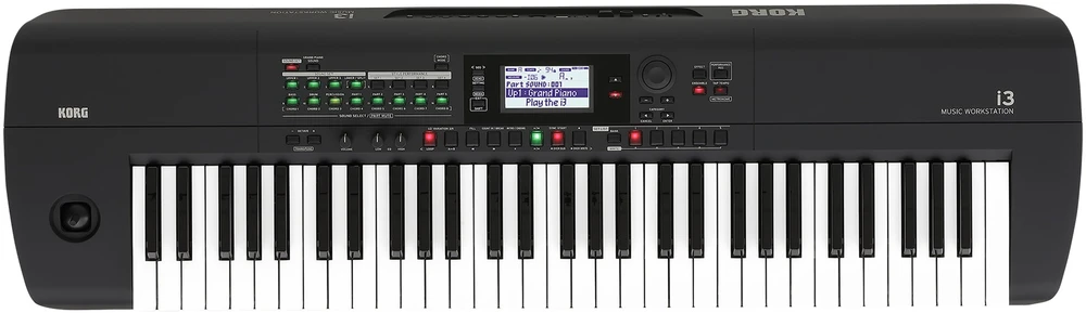 Korg i3 MIDI keyboard 61 keys USB Juodas
