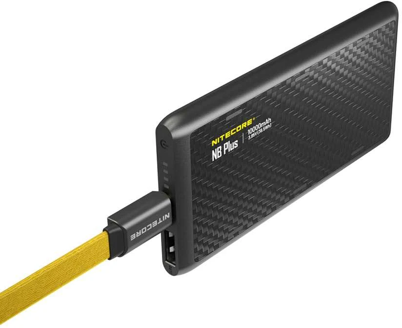 „Nitecore NB Plus“ išorinė baterija, 10000 mAh, 22,5 W