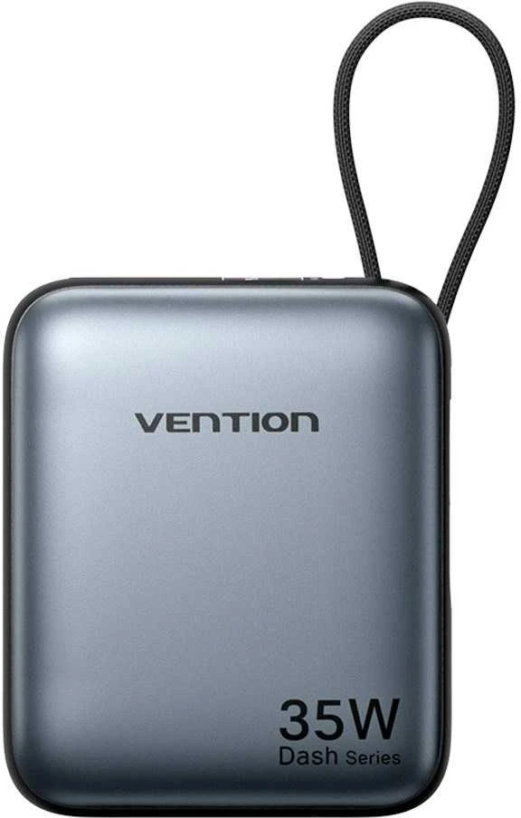 Powerbank Vention FHEH0 10000mAh 30W (Pilka)