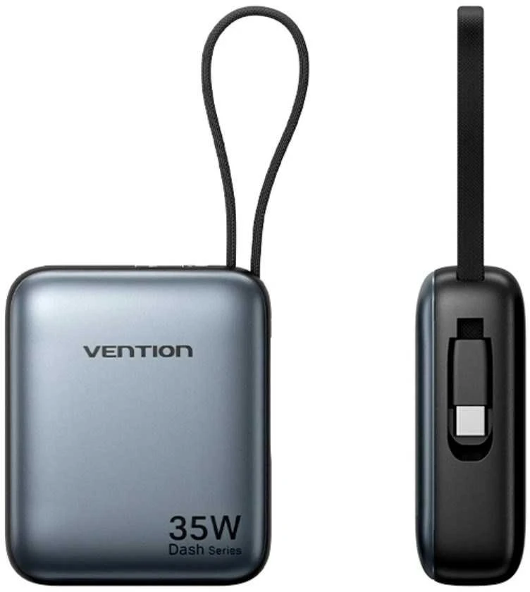 Powerbank Vention FHEH0 10000mAh 30W (Pilka)