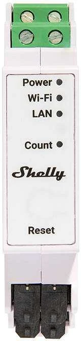 Shelly Pro 3EM 120A profesionalus elektros sąnaudų skaitiklis