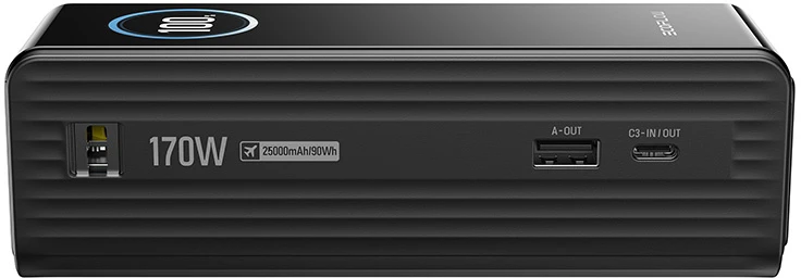 Energijos šaltinis - EcoFlow RAPID 25000mAh 170W USB-C Juodas