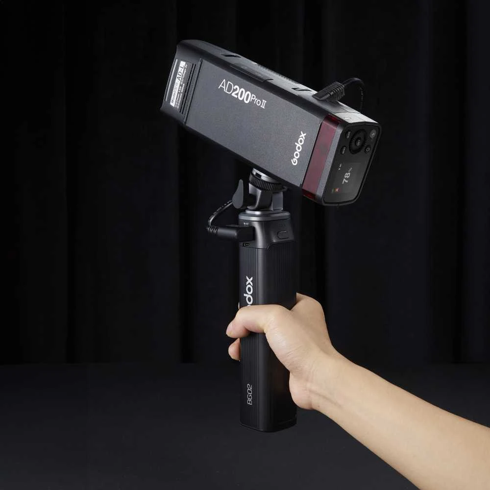 Energijos tiekimas - Godox BG02 baterijos laikiklis 95Wh dvigubas išėjimas USB C D Tap