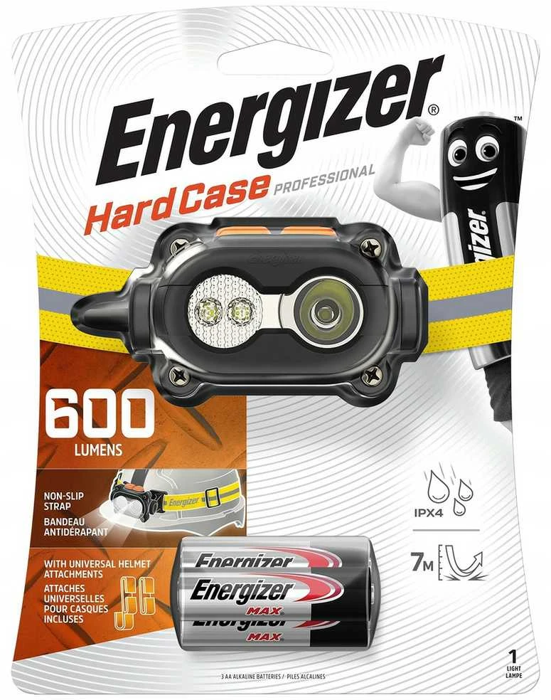 PRIEKINIS ŽIBINTAS LT-HEADLIGHT-HARDCASE/325 ENERGIZER