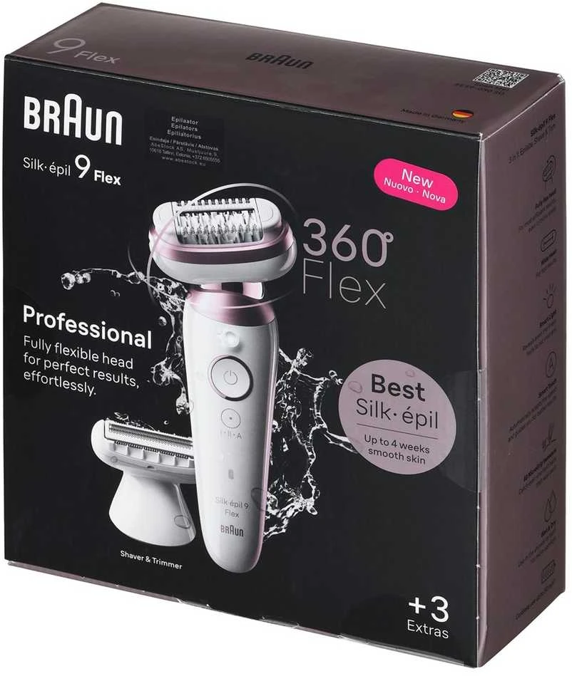 Epiliatorius Braun Silk•épil 9 Flex SES9-030 3D