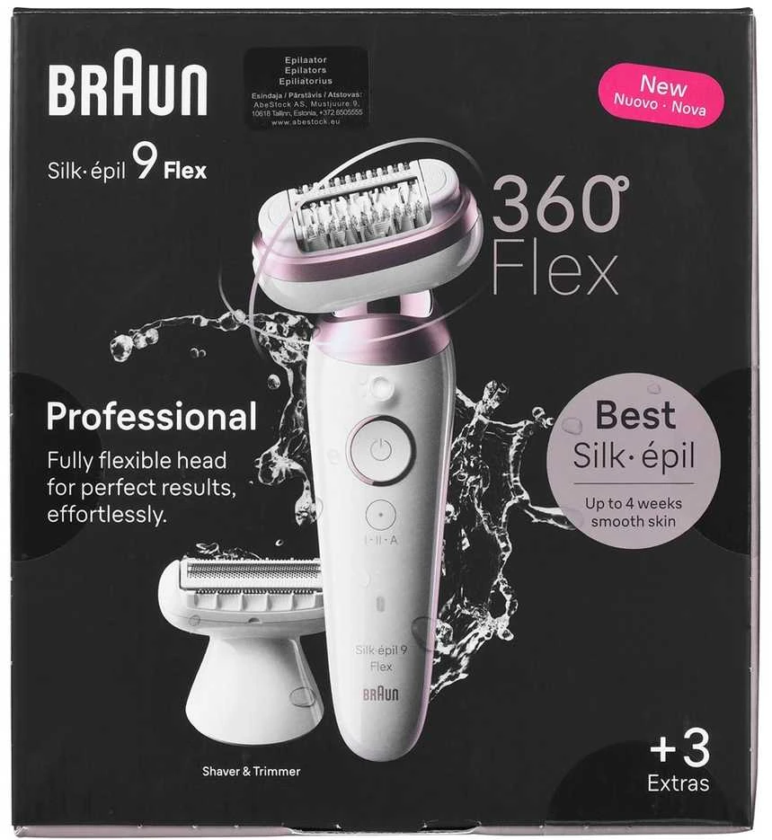 Epiliatorius Braun Silk•épil 9 Flex SES9-030 3D