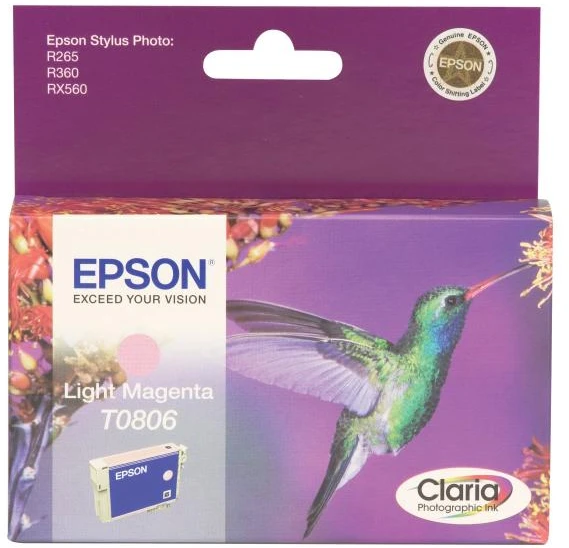 Epson (C13T08064011), šviesiai purpurinė kasetė