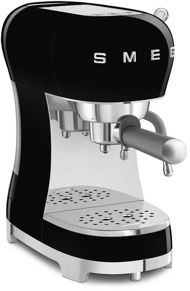 Smeg Espresso rankinis kavos aparatas ECF02BLEU, Juodos spalvos