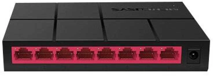 Šakotuvas TP-Link „Mercusys“ | Komutatorius | MS108G | Nevaldomas | Stalinis | Maitinimo šaltinio tipas: Išorinis
