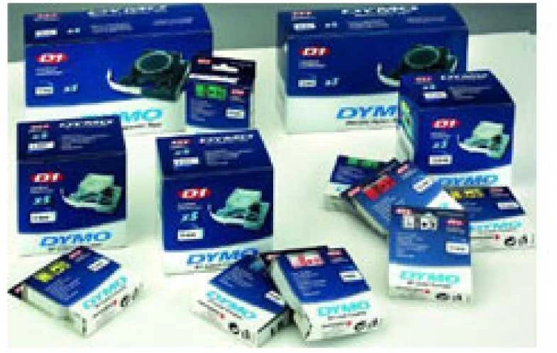 DYMO D1 Juostelė 9mm x 7m / juodas ant mėlynos (40916 / S0720710)