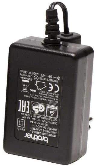 Etiketės spausdintuvas - Brother P-touch D210VP Terminis perdavimas, QWERTZ klaviatūra, 12mm