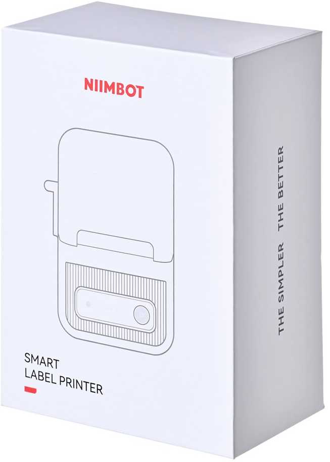 Niimbot B21S Label Spausdintuvas Juodas