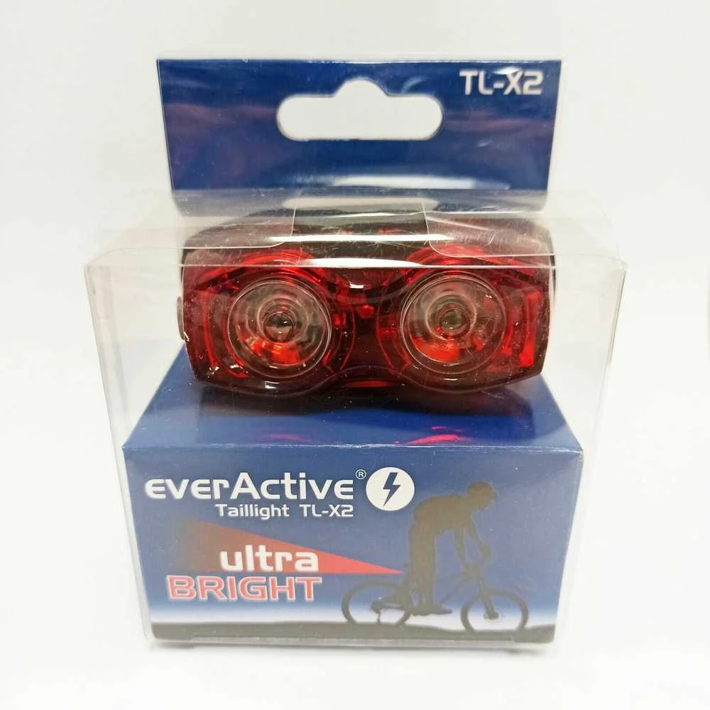 everActive Taillight TL-X2 ultra bright Galinis dviračio žibintas
