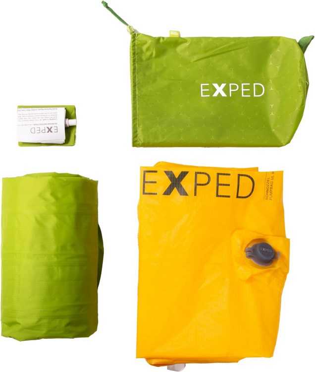 DeepSleep Ultra R1 M Mummy Exped pripučiamas kilimėlis žalias