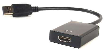 Extra Digital Adapteris - USB Type-A į HDMI FHD 1080p 5Gbps suderinamas su Windows ir Mac OS