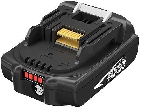 Makita 18V akumuliatorius su įkrovos indikatoriumi