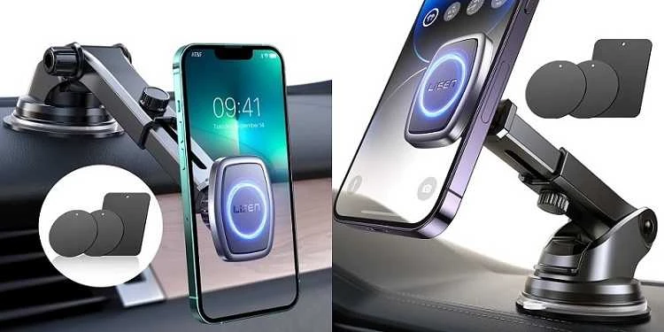 Extra Digital Magnetinis telefono laikiklis automobiliui LISEN tvirtinamas prie prietaisų skydelio