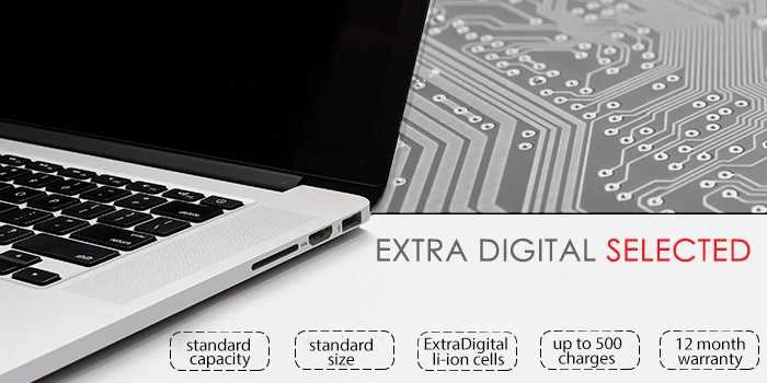 Extra Digital Pakaitinė baterija HP TA03XL 51Wh, 4415mAh
