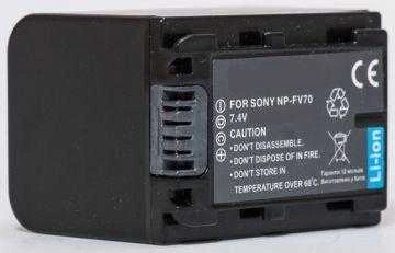 Extra Digital Sony, baterija NP-FV70