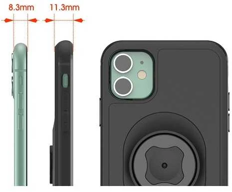 Extra Digital Telefono dėklas su laikiklio adapteriu iPhone 13 Mini