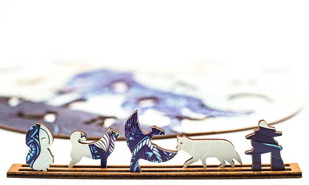 Fantasy Puzzles Amarok Dėlionė Iš Medžio XL Dydis (600 detalių)