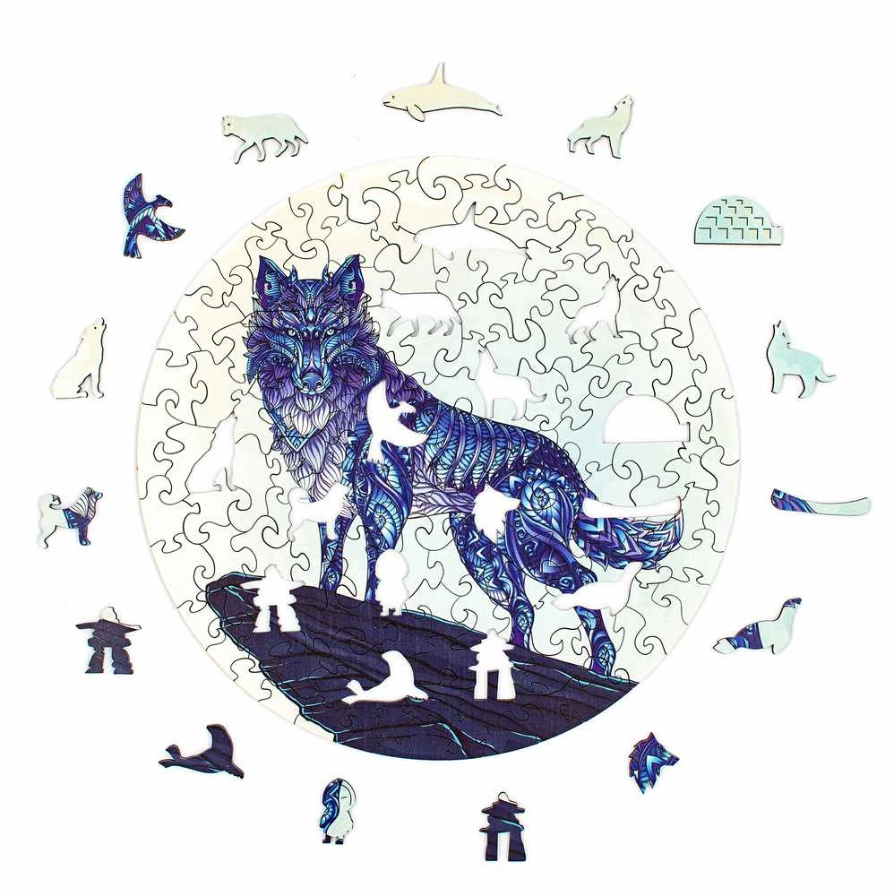 Fantasy Puzzles Amarok Dėlionė Iš Medžio XL Dydis (600 detalių)